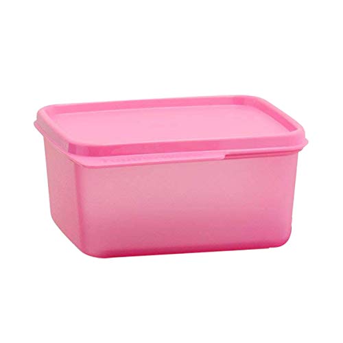 Keep Tab  500ML Lunch Box Set of 1 (Pink)